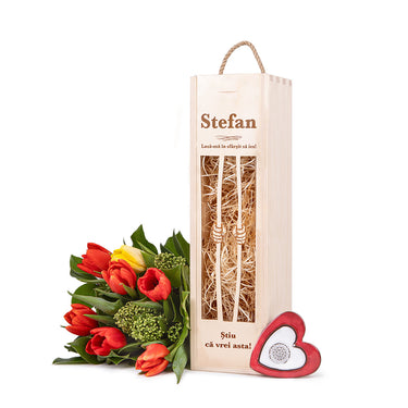 Cutie pentru sticlă „Lasă-mă să ies!”