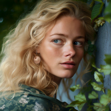 Cercei din lemn HOORAY CIME