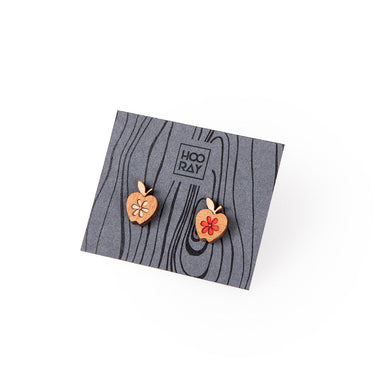 Cercei Din Lemn HOORAY Cidro