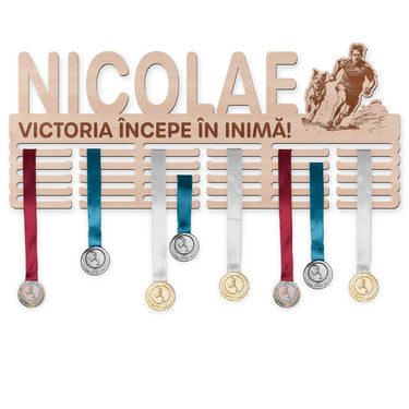 Suport medalii – Dogtrekking, bărbat