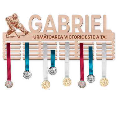 Suport medalii – Hochei pe iarbă Portar, bărbat