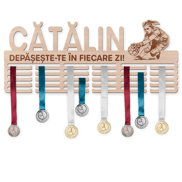 Suport medalii – Handbal Portar, femeie