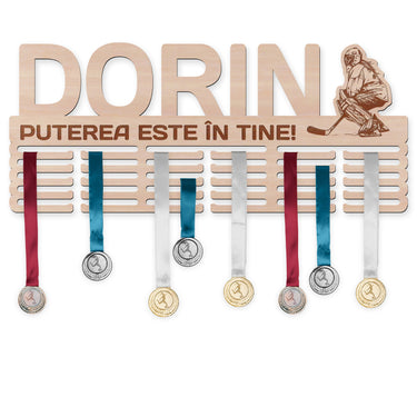 Suport medalii – Hochei pe gheață Portar, femeie