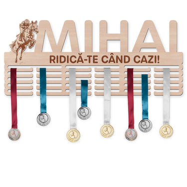 Suport medalii – Sărituri peste obstacole, bărbat