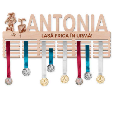 Suport medalii – Orientare, femeie