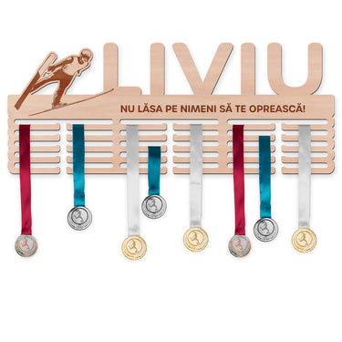 Suport medalii – Sărituri cu schiurile