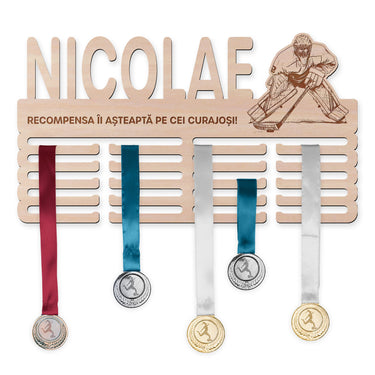 Suport medalii – Hochei pe gheață Portar, bărbat