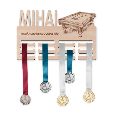 Suport medalii – Biliard