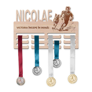 Suport medalii – Dogtrekking, bărbat