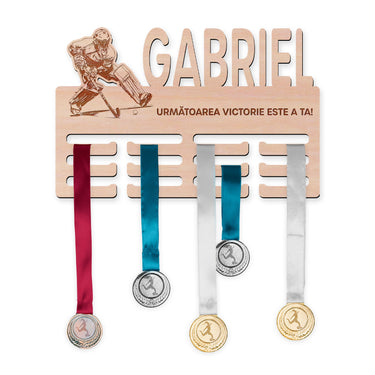 Suport medalii – Hochei pe iarbă Portar, bărbat