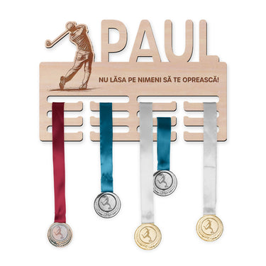 Suport medalii – Golf, bărbat