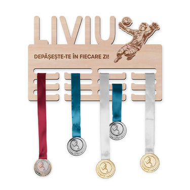Suport medalii – Handbal Portar, bărbat