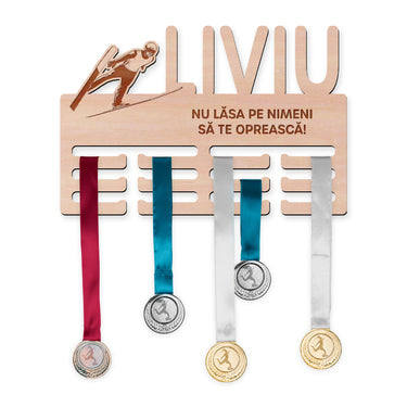 Suport medalii – Sărituri cu schiurile
