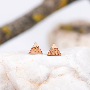 Cercei Din Lemn HOORAY Montagna