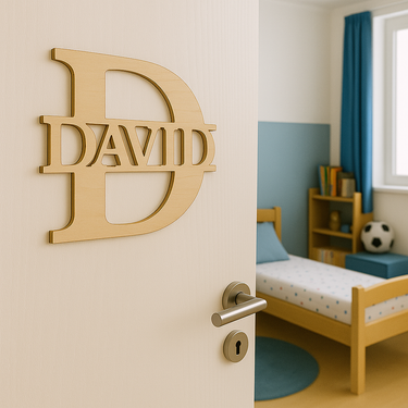 Placă de ușă cu nume
