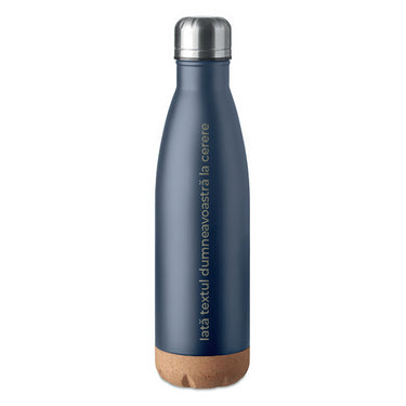 Sticle Thermo Din Metal CU Bum Din Pluto, personalizatori cu motor CU, Alb Register Marin