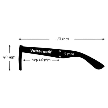 Ochelari de soare cu brațe din bambus - ramă aurie cu lentile aurii