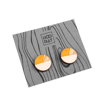 Cercei Din Lemn HOORAY Amarillo