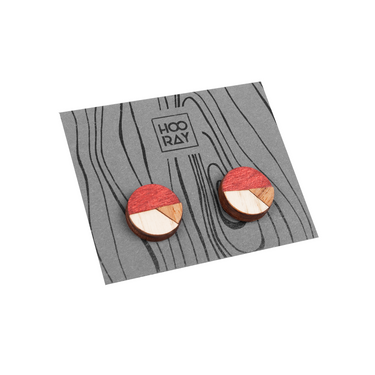 Cercei Din Lemn HOORAY Fresa