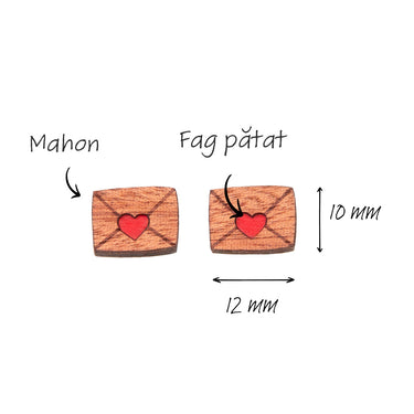 Cercei Din Lemn HOORAY SONETTO